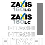 Hitachi ZX160LC-3 Decal Kit