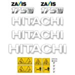 Hitachi ZX175w-7 Decal Kit