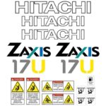 Hitachi ZX17U-2 Decal Kit