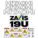 Hitachi ZX19U-5 Decal Kit