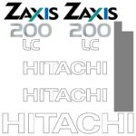 Hitachi ZX200-1 LC Decal Kit