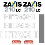 Hitachi ZX210LC-3 Decal Kit