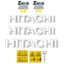 Hitachi ZX225us Decal Kit