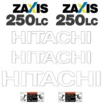 Hitachi ZX250-5 LC Decal Kit