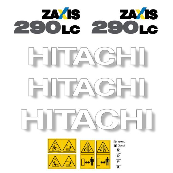 Hitachi ZX290-5 LC Decal Kit Hitachi ZX290-5 LC Decal Kit