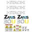 Hitachi ZX30U-2 Decal Kit