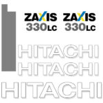 Hitachi ZX330-3 LC Decal Kit
