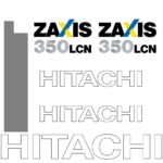 Hitachi ZX350-3 LCN Decal Kit
