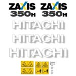 Hitachi ZX350-5 H Decal Kit