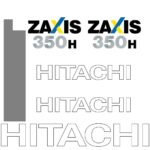 Hitachi ZX350H-3 Decal Kit