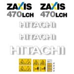 Hitachi ZX470-3 LCH Decal Kit