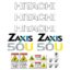 Hitachi ZX50U-2 Decal Kit