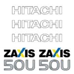 Hitachi ZX50U-3 Decal Kit