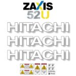 Hitachi ZX52U-3 Decal Kit