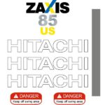 Hitachi ZX85US-3 Decal Kit