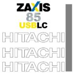 Hitachi ZX85USB LC - 3 Decal Kit