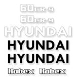 Hyundai 60CR-9 Decal Kit