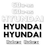 Hyundai 60w-9s Decal Kit