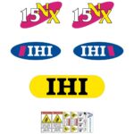 IHI 15NX Decal Kit