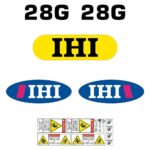 IHI 28G Decal Kit