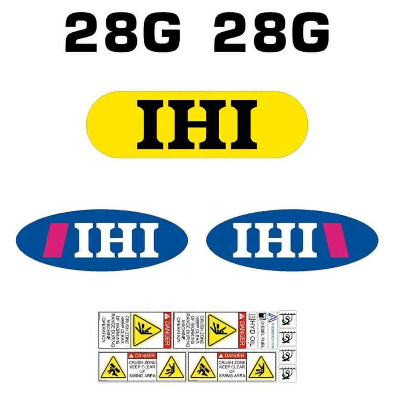 IHI 28G Decal Kit