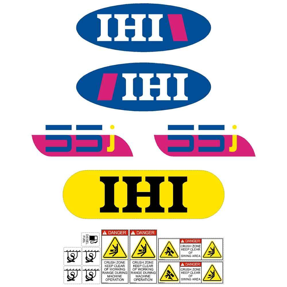 IHI 55J Decal Kit IHI 55J Decal Kit