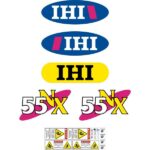 IHI 55NX Decal Kit