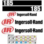 Ingersoll Rand 185 Decal Kit