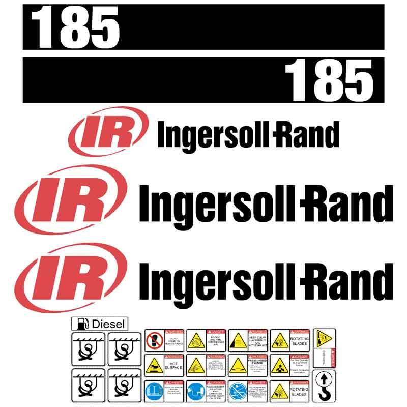 Ingersoll Rand 185 Decal Kit Ingersoll Rand 185 Decal Kit