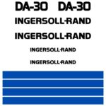 Ingersoll Rand DA30 Decal Kit