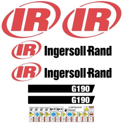Ingersoll Rand G190 Decal Kit