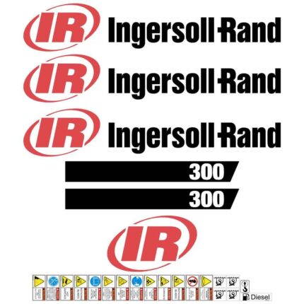 Ingersoll Rand HP300 Decal Kit