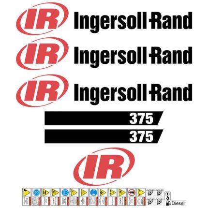 Ingersoll Rand HP375 Decal Kit