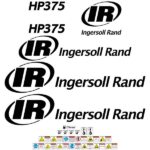 Ingersoll Rand HP375 Decal Kit