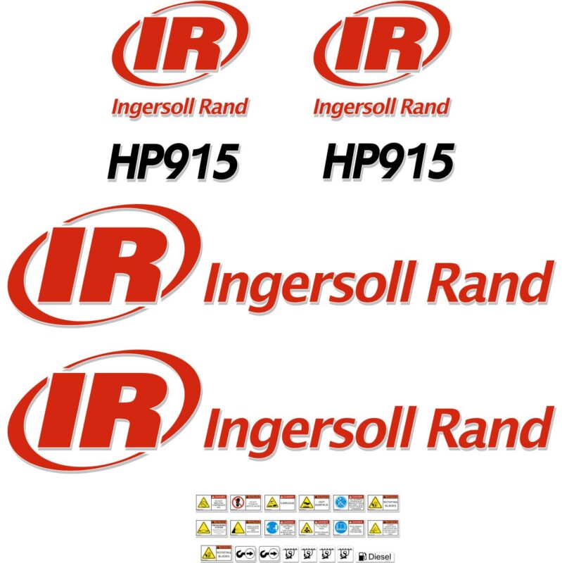 Ingersoll Rand HP915 Decal Kit
