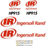 Ingersoll Rand HP915 Decal Kit