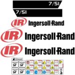Ingersoll Rand IR 7/51 Decal Kit