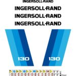 Ingersoll Rand IR P130 Decal Kit