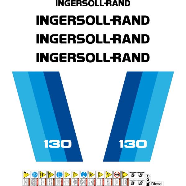 Ingersoll Rand IR P130 Decal Kit Ingersoll Rand IR P130 Decal Kit