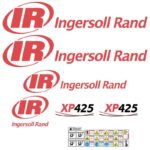 Ingersoll Rand IR XP425 Decal Kit