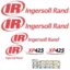 Ingersoll Rand IR XP425 Decal Kit