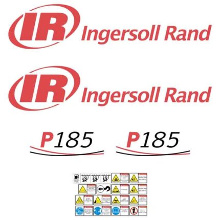 Ingersoll Rand P185 Later Decal Kit
