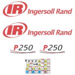 Ingersoll Rand P250 Decal Kit