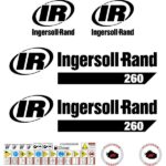 Ingersoll Rand P260 Decal Kit
