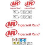 Ingersoll-Rand VR1056C Decal Kit