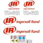 Ingersoll Rand VR642 Decal Kit