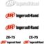 Ingersoll Rand ZX75 Decal Kit