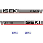 Iseki 2140 Decals