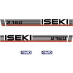 Iseki 2160 Decal Kit