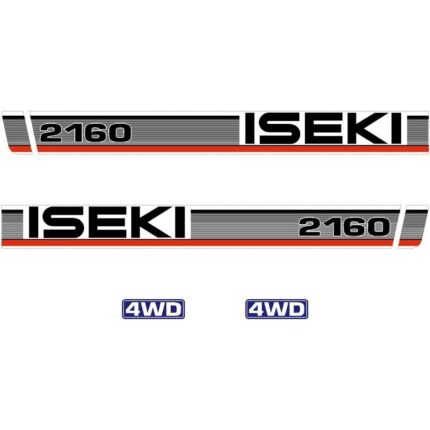 Iseki 2160 Decal Kit